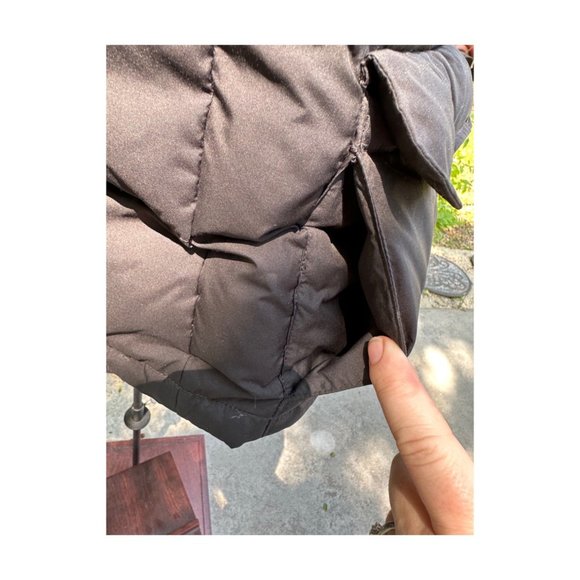 Vintage Polo Ralph Lauren Puffer Vest Black Blue Reversible Snap Closure - Picture 7 of 11